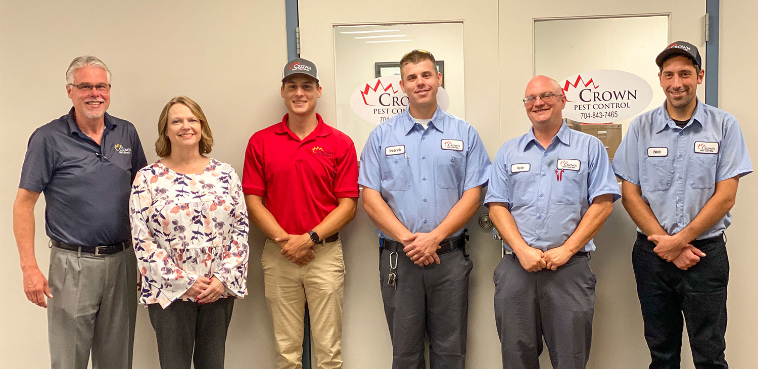 Staff at Crown Pest Control